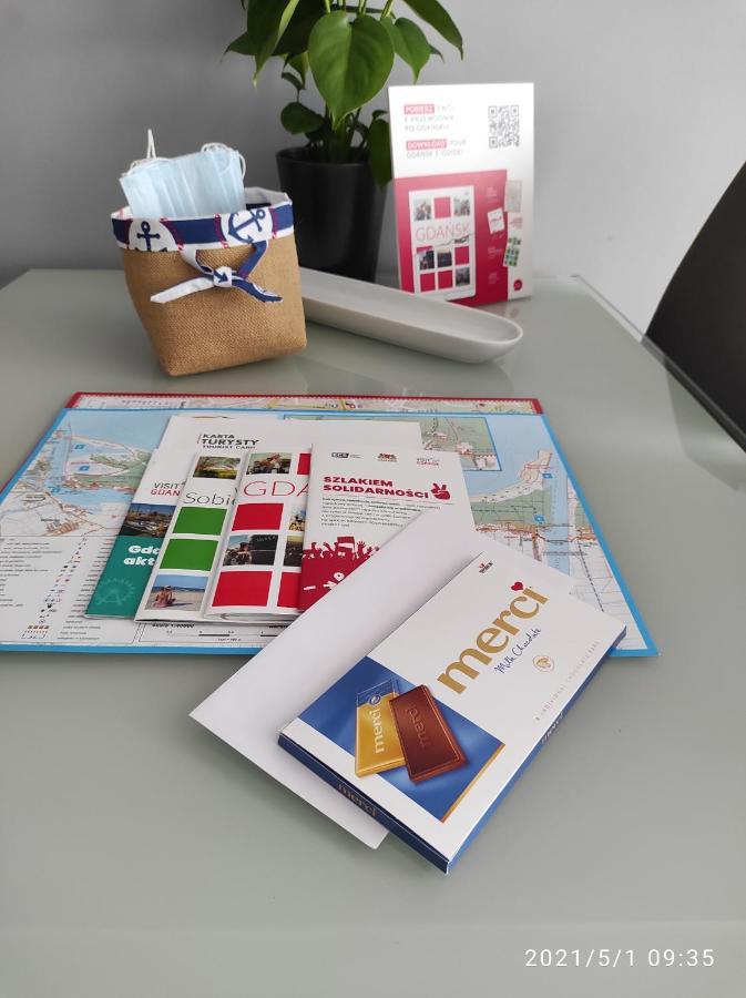 Przytulny Apartament, 2 Pokoje Nad Morzem Apartment Gdansk Bagian luar foto